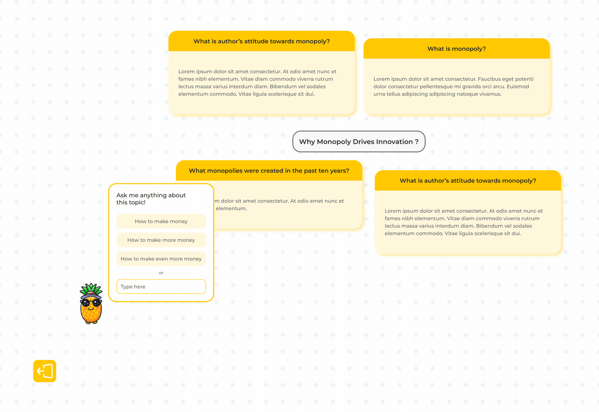 Piney knowledge tracking dashboard